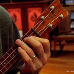 Playing the B-Flat Chord on the Ukulele 1-PA131301