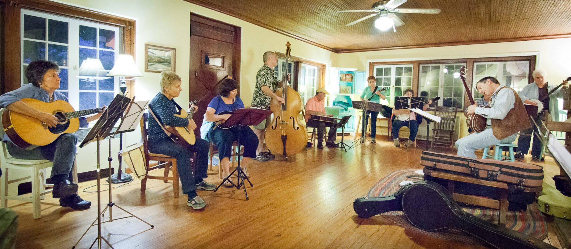 The Log Cabin Band, photo by Michelle Williams